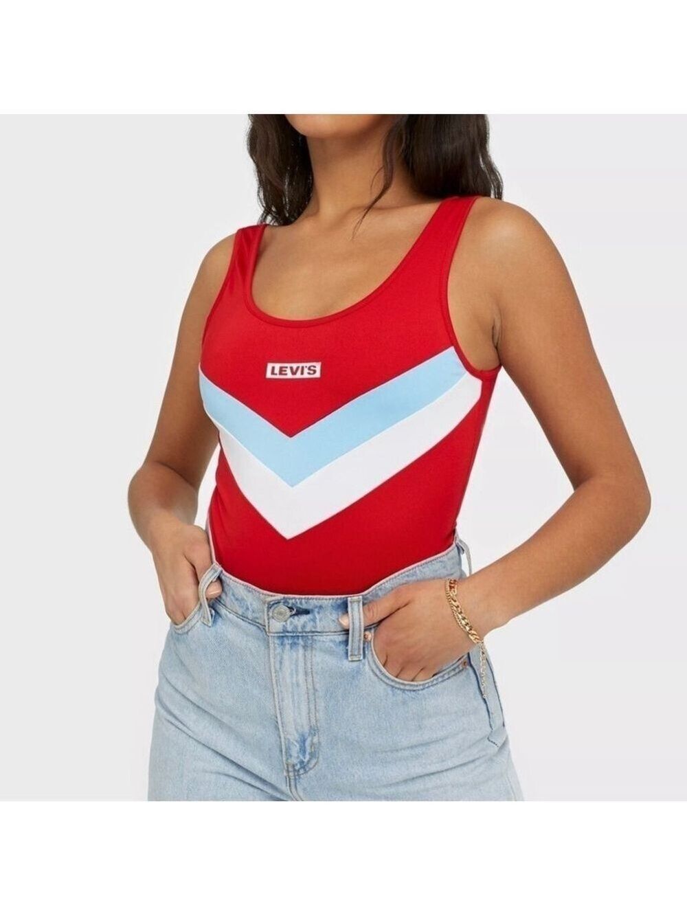 Levi’s Florence bodysuit red size XS